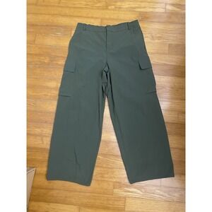 Calia by Carrie Underwood Womens Green Cargo Pants  Journey Collection Large
